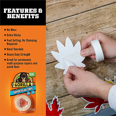 Gorilla Glue Super Glue Tape (109340)