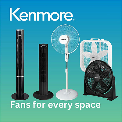 ESM ESM 12" Desk Fan (KM60007WH)