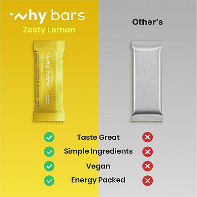 Why Bars Superfood Protein Snack Bars (WB7)