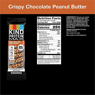 KIND Protein MAX Snack Bars (43470)