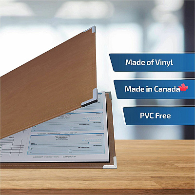 Davis Group Premium 3-Up Business Checkbook Binder (3UPAM09)
