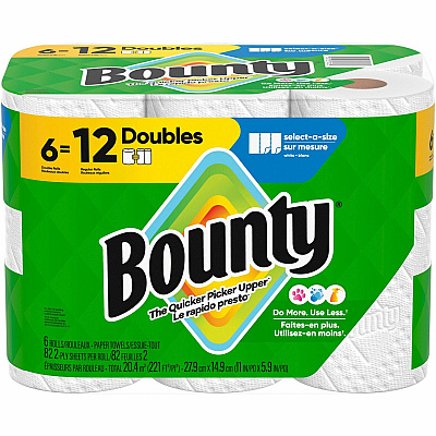 Bounty Select-A-Size Paper Towels (15703)