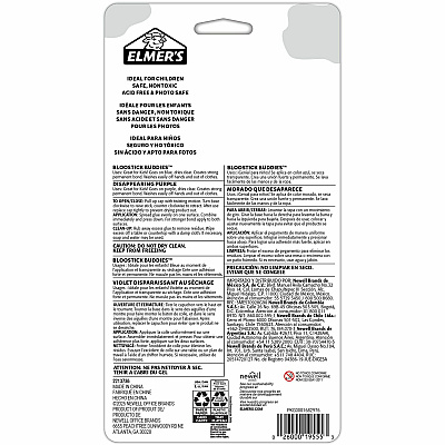 Elmer's Disappearing Color School Glue Sticks (2213736)