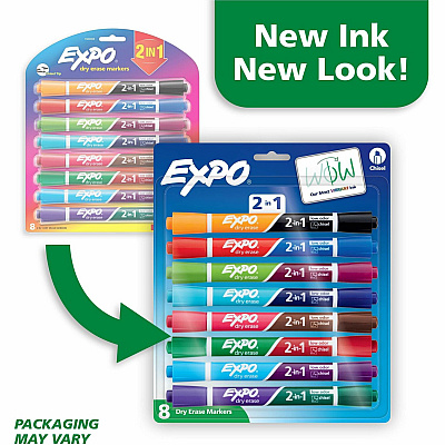 EXPO 2-in-1 Dry Erase Markers (1944658A)