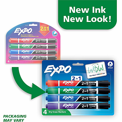 EXPO 2-in-1 Dry Erase Markers (1944655A)