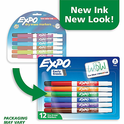 EXPO Low-Odor Dry Erase Markers (86603B)