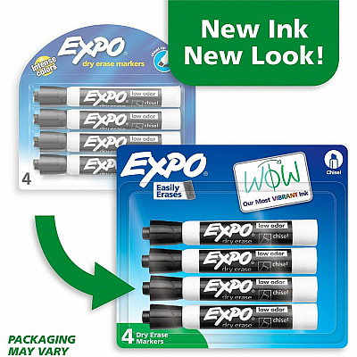 EXPO Dry Erase Chisel Tip Markers (80661A)