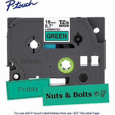 Brother P-touch Label Tape (TZE741G)