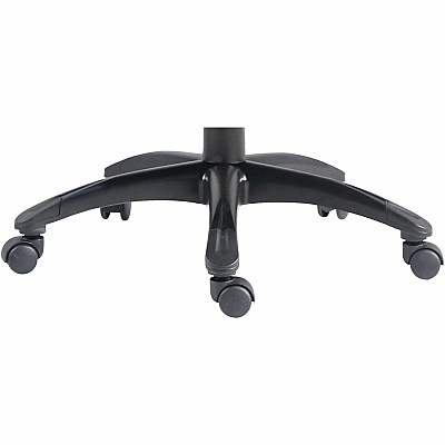Lorell Black Base High-back Chair (59435)