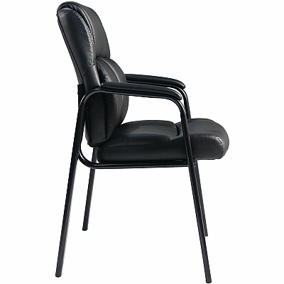 Lorell Cushioned Low-Back Guest Chair (59436)