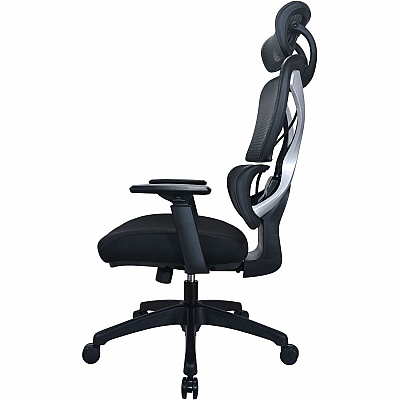 Lorell Xavier Mesh High-Back Chair with Articulating Lumbar (84397)