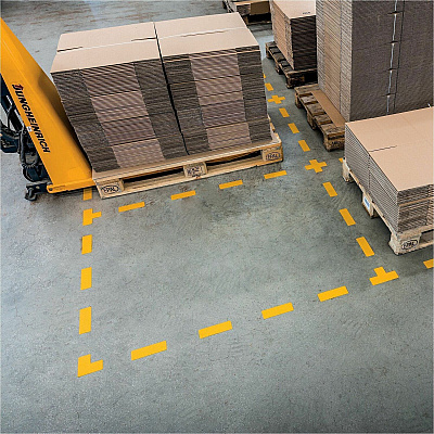 Durable Floor marking Shape: "T" - 10 PK (170004)