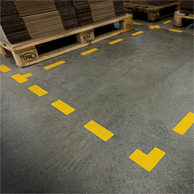 Durable Floor marking Shape: "T" - 10 PK (170004)