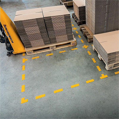 Durable Floor Marking Shape: Cross - 10 PK (170104)