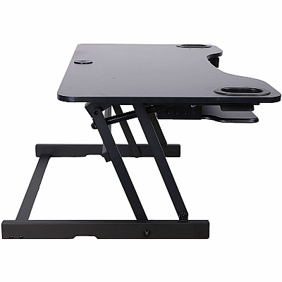 Rocelco ADR-45 45" Adjustable Desk Riser with EVR (RADRB45)