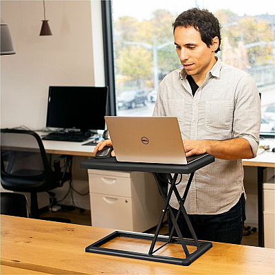 Rocelco Compact & Portable Desk Riser (RPDRB)