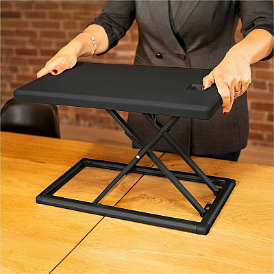 Rocelco Compact & Portable Desk Riser (RPDRB)