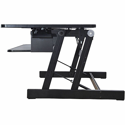 Rocelco Standing Desk Converter & Dual-Monitor Mount (RDADRBDM2)