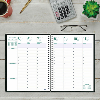 Rediform Timanager DuraFlex Appointment Book (C5930V81T)