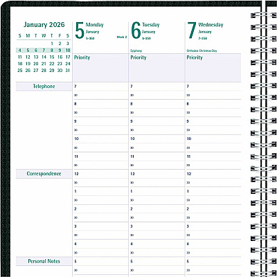 Rediform Timanager DuraFlex Appointment Book (C5930V81T)