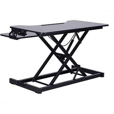 Rocelco Desk Riser & Dual-Monitor Mount (RVADRBDM2)