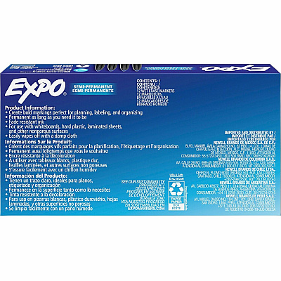 EXPO Vis-A-Vis Wet-Erase Markers (16003A)