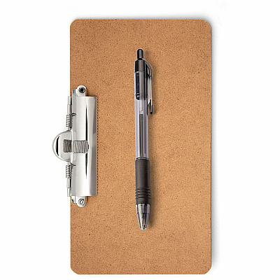 Officemate Landscape Memo/Receipt-Sized Clipboards with Zebra Pens (83159)