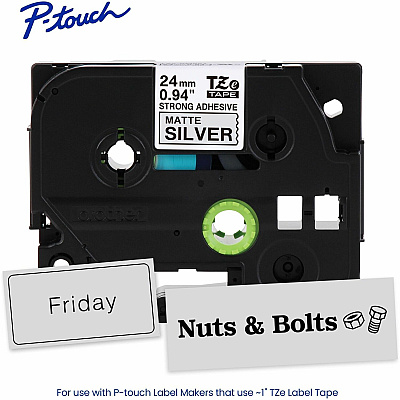 Brother P-touch Extra-Strength TZe Tape Cartridge (TZES951G)