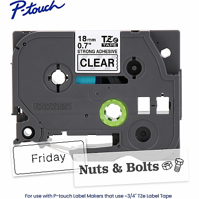 Brother P-touch Extra-Strength TZe Tape Cartridge (TZES141G)