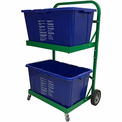 Five Star Recycling Cart for Bins (C016)