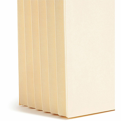 Smead End Tab File Pocket, Reinforced Straight-Cut Tab, 5-1/4" Expansion, Fully-Lined Gusset, Letter Size, Manila, 10 per Box (SMD75174)