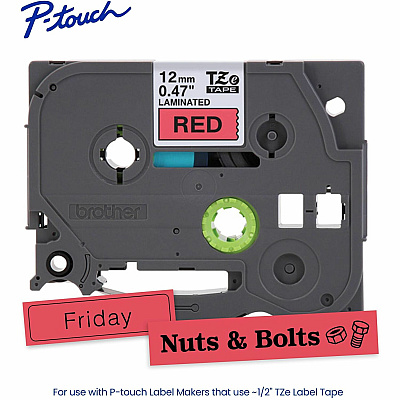 Brother P-touch TZe Laminated Label Tape (TZE431G)