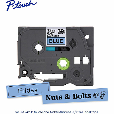 Brother P-touch TZe Laminated Label Tape (TZE531G)