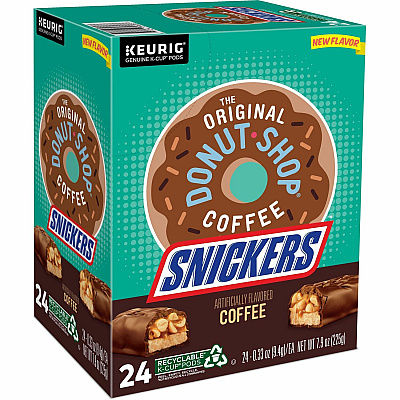 The Original Donut Shop K-Cup Snickers Coffee (9608CT)