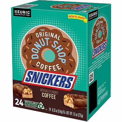 The Original Donut Shop K-Cup Snickers Coffee (9608CT)