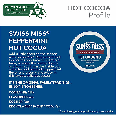 Swiss Miss Peppermint Hot Cocoa (8526CT)