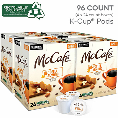 McCafe K-Cup Toffee Almond Coffee (9189CT)