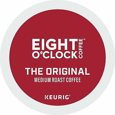 Eight O'Clock K-Cup, Ground Original Coffee (0657CT)