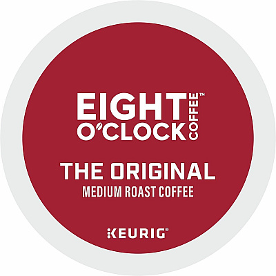 Eight O'Clock K-Cup, Ground Original Coffee (0657CT)