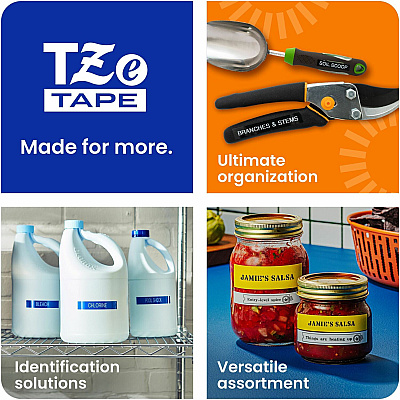 Brother P-touch TZe Laminated Label Tape (TZEB31CSG)