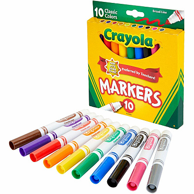 Crayola Bulk Broadline Marker Set (587771)