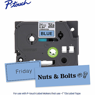 Brother P-touch TZe Laminated Label Tape (TZE551G)