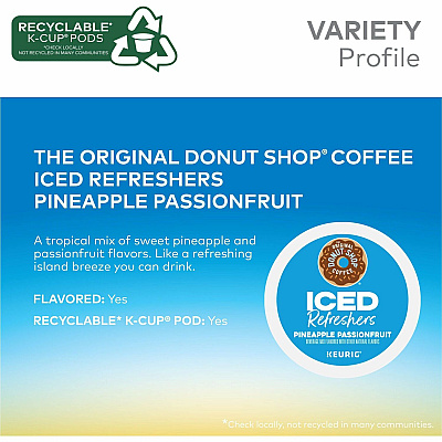 The Original Donut Shop Iced Refreshers (0236CT)