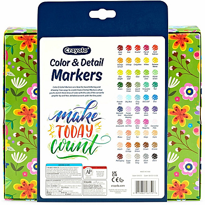 Crayola Color & Detail Marker Set (586751)