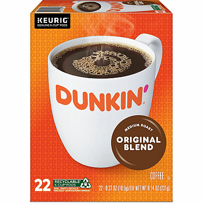 Dunkin Donuts Dunkin Donuts K-Cup Original Blend Coffee (0315CT)