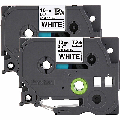 Brother P-touch TZe Laminated Label Tape (TZE2412PKG)