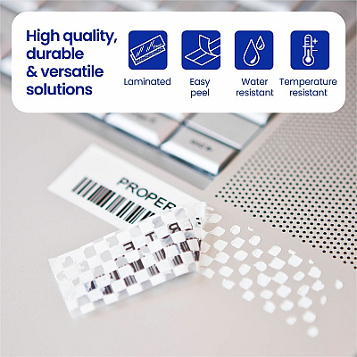 Brother P-touch TZ Laminated Security Tape (TZESE4G)