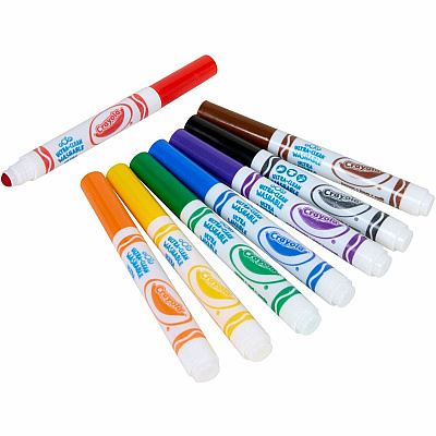 Crayola Crush Resistant Washable Toddler Markers (811548)