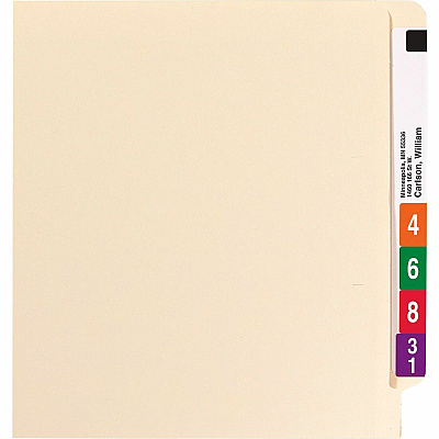 Smead Straight Tab Cut Legal Recycled Fastener Folder (SMD37115)