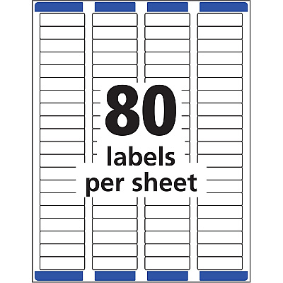 Avery Easy Peel Inkjet Printer Mailing Labels (AVE8667)